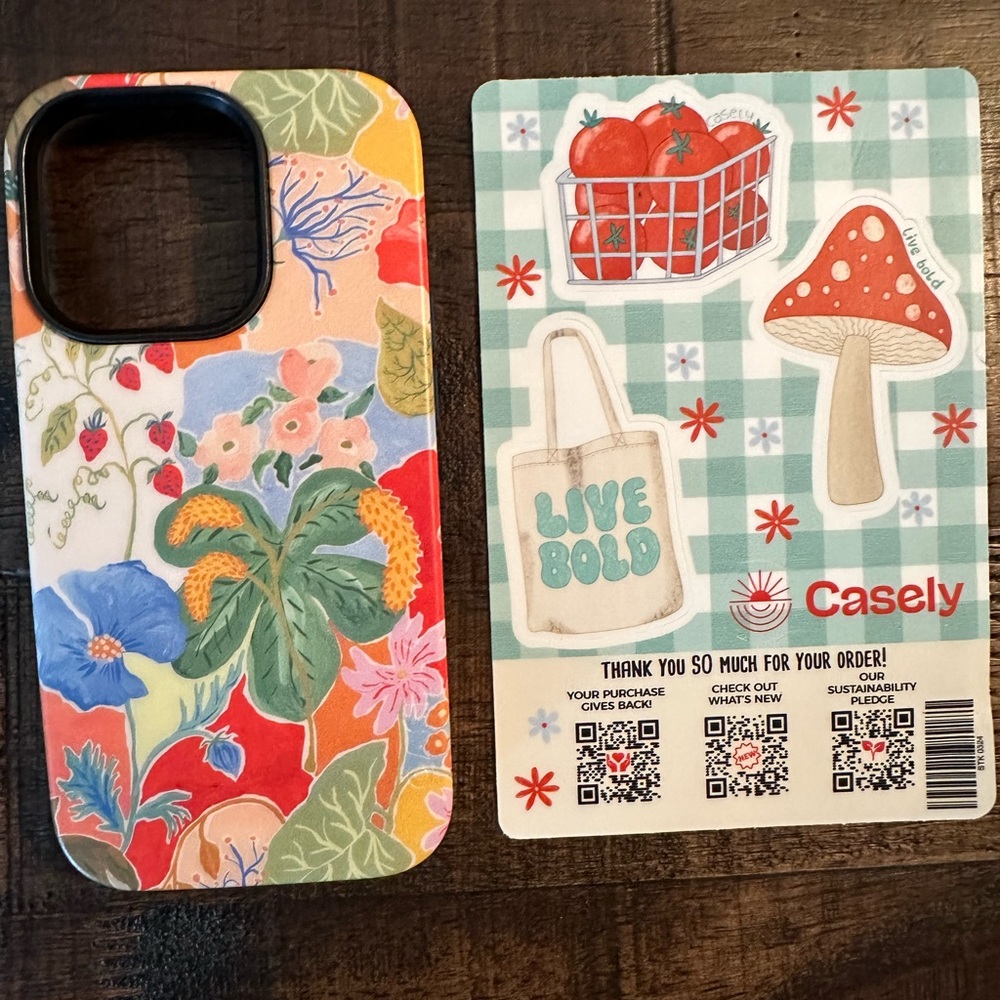 Casey Phone case Botancial Gardens BRAND NEW! For IPhone Pro 14!